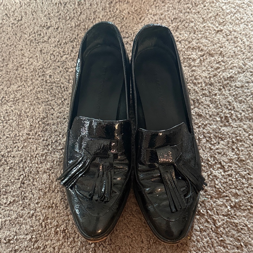 Black Tassel Loafers